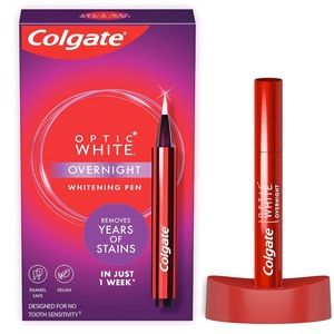 Colgate Optic White Overnight Teeth Whitening Hydrogen Peroxide Gel Pen